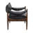 Ramira Full Grain Genuine Leather Armchair with Tufted Button-77737885