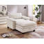 Chaise longue rembourrée avec repose-pieds et rangement-1324480600