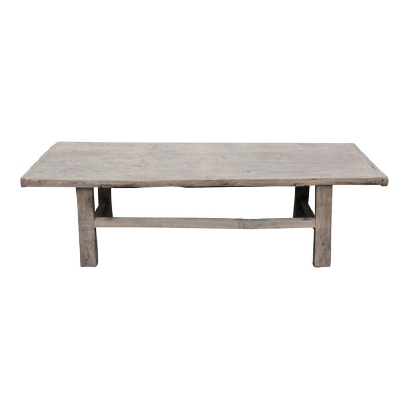 Solid Wood Coffee Table, 18" H x 69" L x 33" W