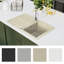 Belfry Kitchen Diego 460mm W Single Bowl Stone Flush Kitchen Sink
