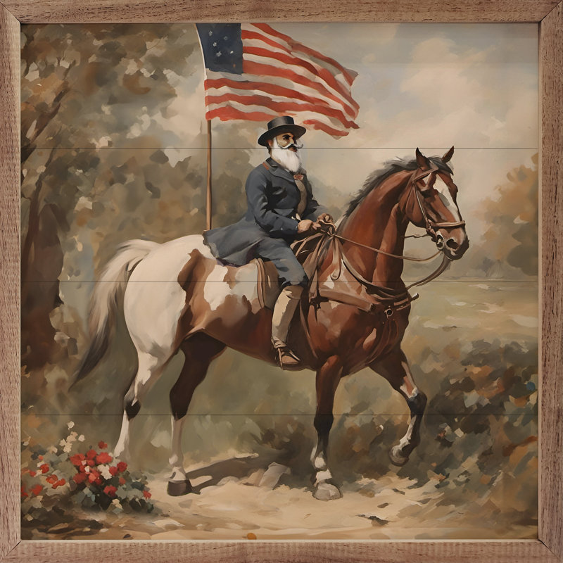 Cavalier patriotique