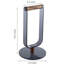 Black Acrylic Table Top Audio Rack Headphone Stand
