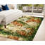 Tapis botanique rétro Vintage Green Ivy Climbing Bricking-132872021