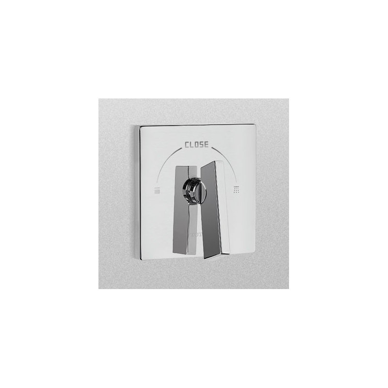 TOTO® Legato® One Way Volume Control Trim, Polished Chrome, Polished Chrome