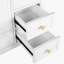 Armoire de salle de bain 35,6 ", seulement armoire, blanc