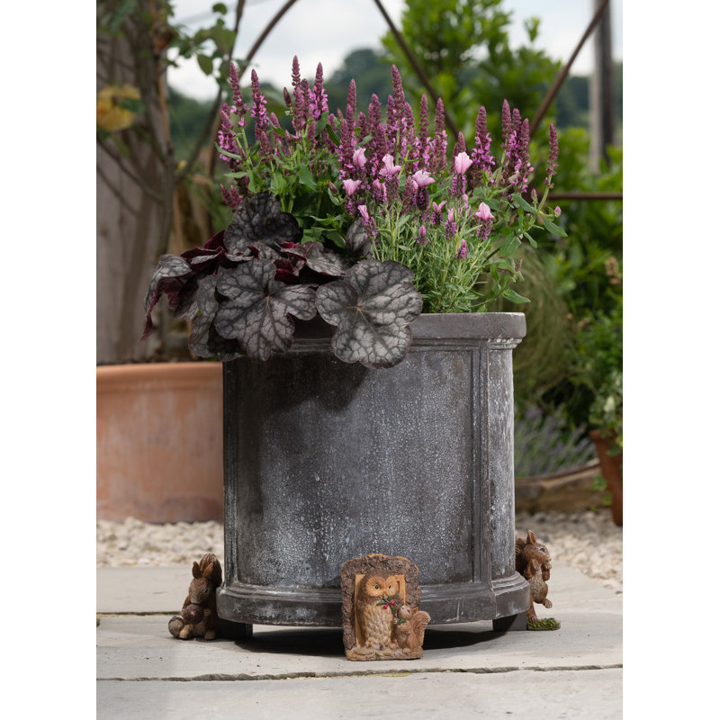 Beatrix Potter Squirrel Nutkin Bronze Coloured Planter Feet In Gift Box