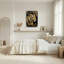 Ensemble de 1 tableau sur toile Tigre doré-129360913-129360914