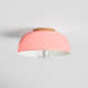 Rodanthe Single Light Metal Flush Mount