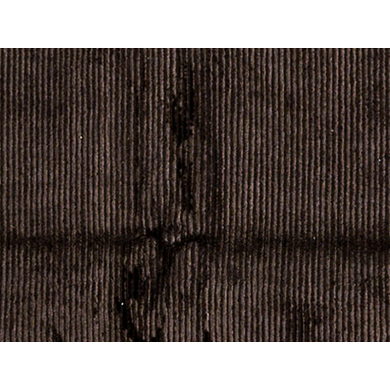 Hand Knotted Area Rug in Dark Brown