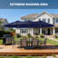 Parasol solaire à DEL 15 pi double face 15 pi avec base, double charge-1296601446