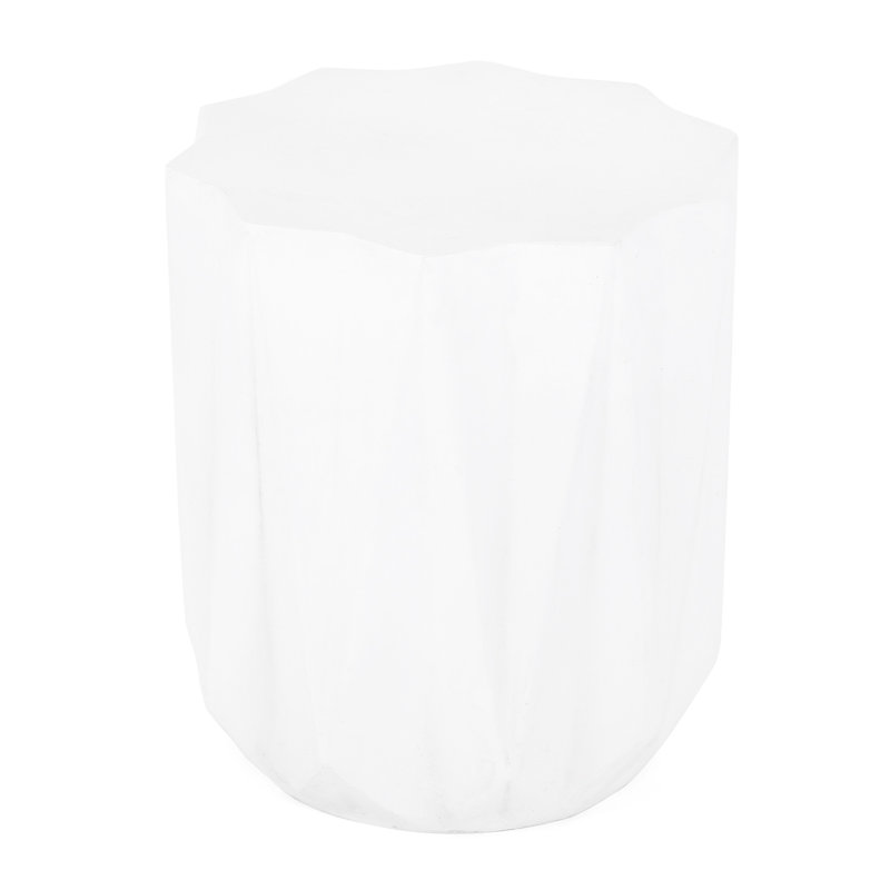 Outdoor Lightweight Concrete Side Table