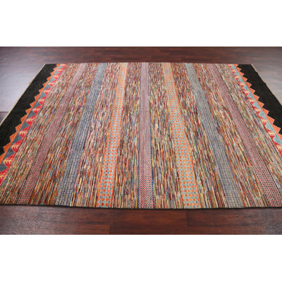 Tapis tribal fait à la main 7 x 10