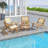 Bayou Breeze 2 Pcs Mid Century Modern Teak Wooden Chair With Handwoven Rattan Seat & Backrest
