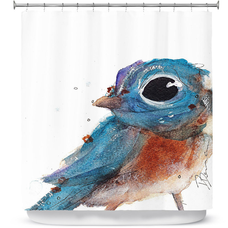 Rideau de douche simple littlebird