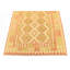 Tapis de zone en laine beige/brun 4 pi 10 po x 6 pi noué la one-of-kind à la main Elland