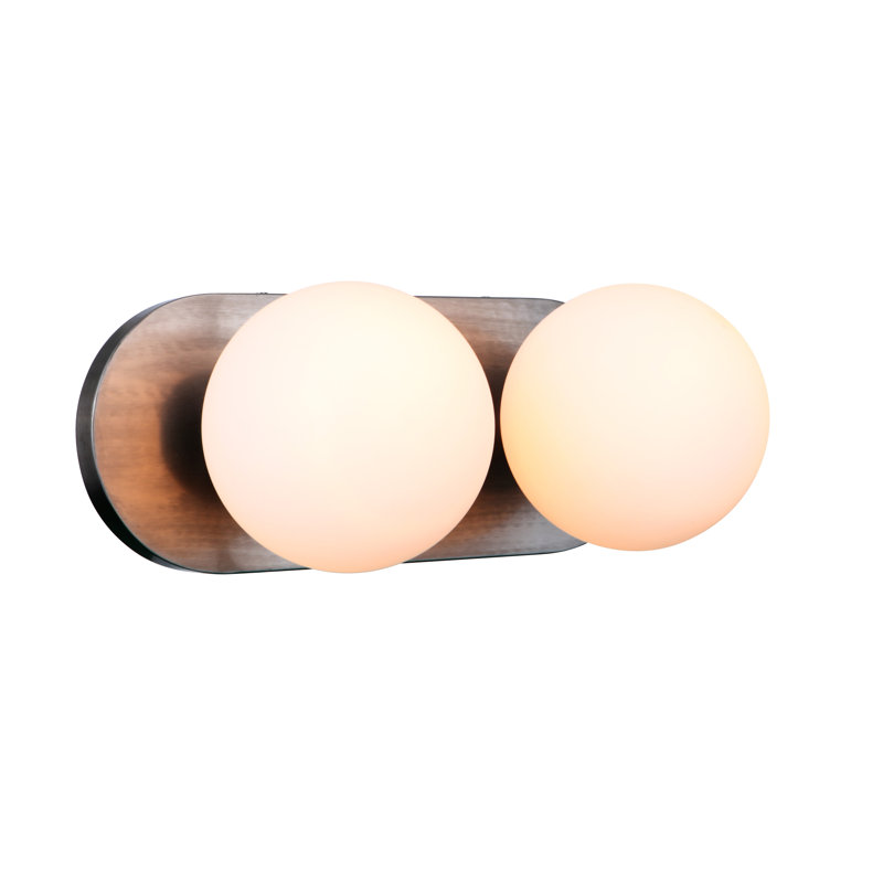 Nevan 2 - Light Bath Bar, Brushed Polished Nickel
