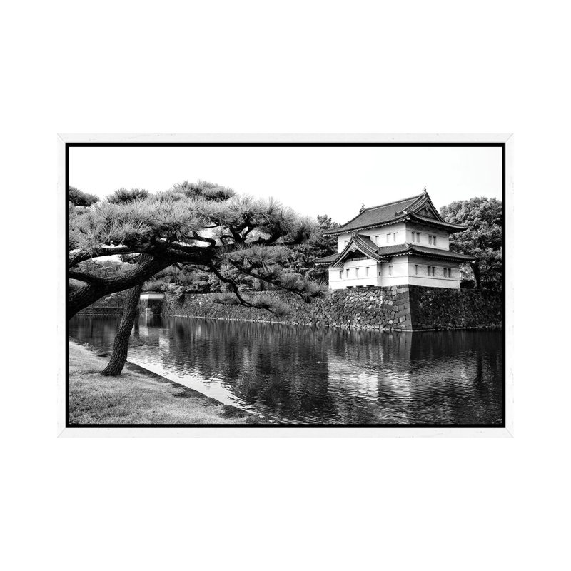 Imperial Palace by Philippe Hugonnard - Floater Frame Print on Canvas, White Framed