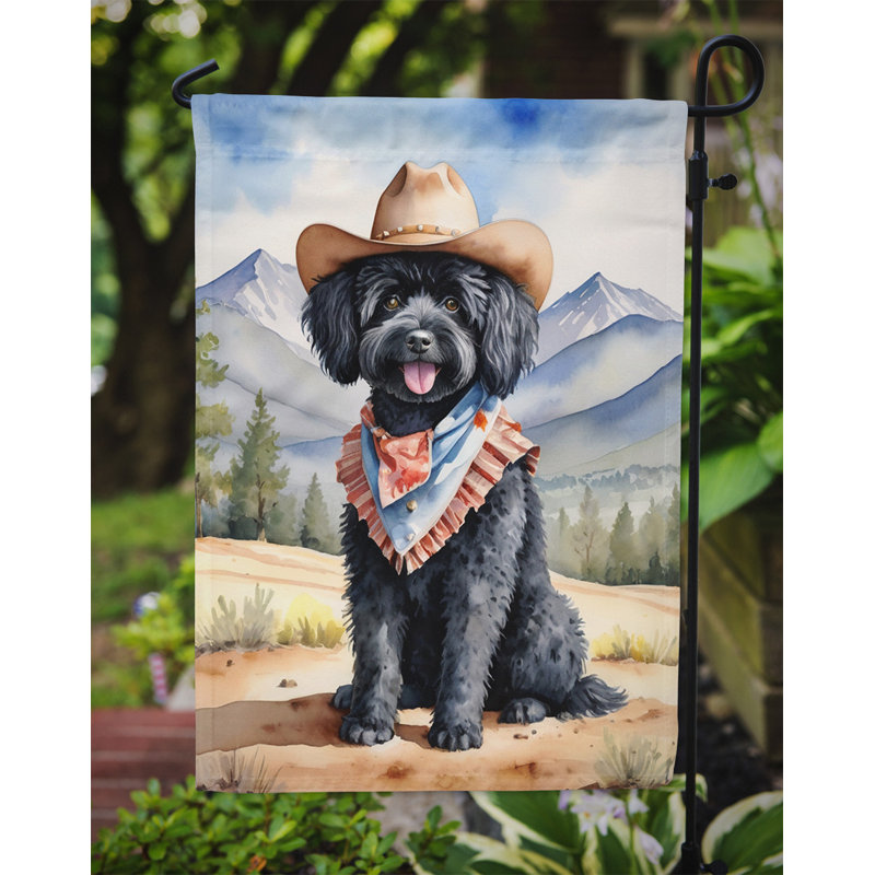 Drapeau Cowboy Welcome Garden, Puli