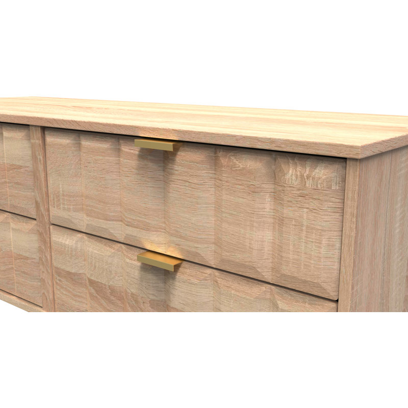 Alard 115cm W 4 - Drawer Chest of Drawers