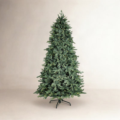 Majestic 9' Pre-Lit Spruce Christmas Tree