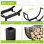 60cm W Metal Log Rack