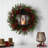 Faux Lighted 28'' Wreath
