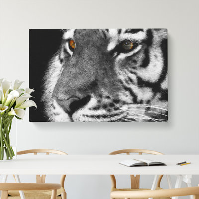 Eyes Of The Tiger Painting - Wrapped Canvas