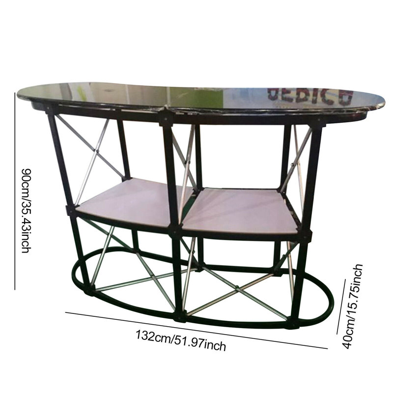 Trequan 35.43'' H x 51.97'' W Retail Counter