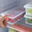 4Pcs Food Storage Container, Plastic Food Containers with Removable Drain Plate and Lid, Stackable Portable Freezer Storage Containers - Tray to Keep Fruits, Vegetables, Meat and More