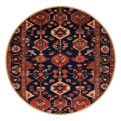 Tapis brun lavable à la machine