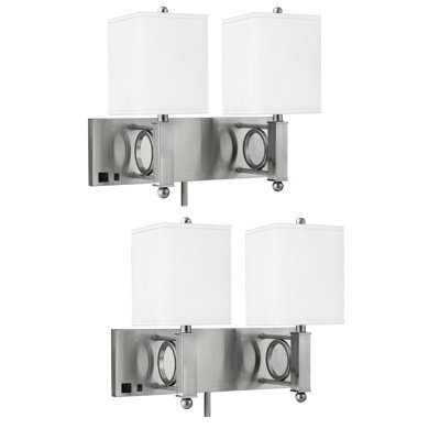 Plug-in Armed Sconce