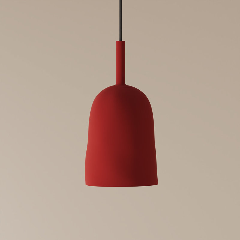 Vessel Pendant Light, 18" H x 14.5" W x 9" D, Canyon, Black