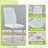 5-Piece Marble Dining Table Set-1213288508-1213288480