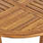 27.5'' Rustic Table - Wood For Outdoor Area With Slat Design Living