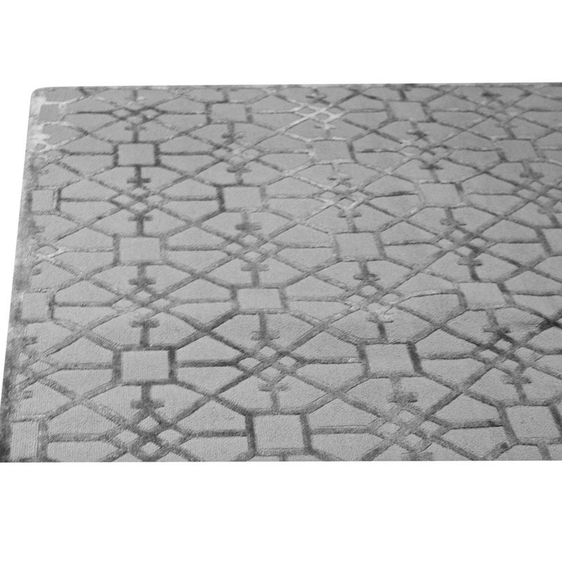 Hand Woven Wool Geometric Area Rug