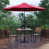 Parasol rouge est en rupture de stock