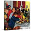 Crashing Mom's Card Party 1 Piece Wrapped Canvas Painting-237984934