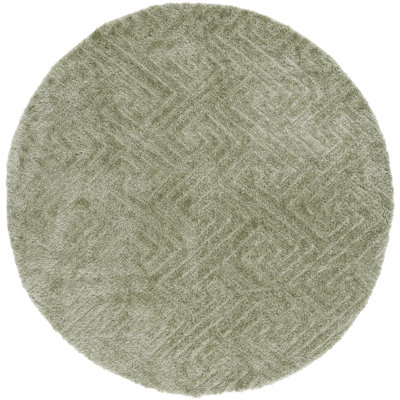 Ninette Shag Performance Geometric Rug