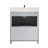 Slayton 30'' Single Bathroom Vanity with Engineered Marble Top-494487017