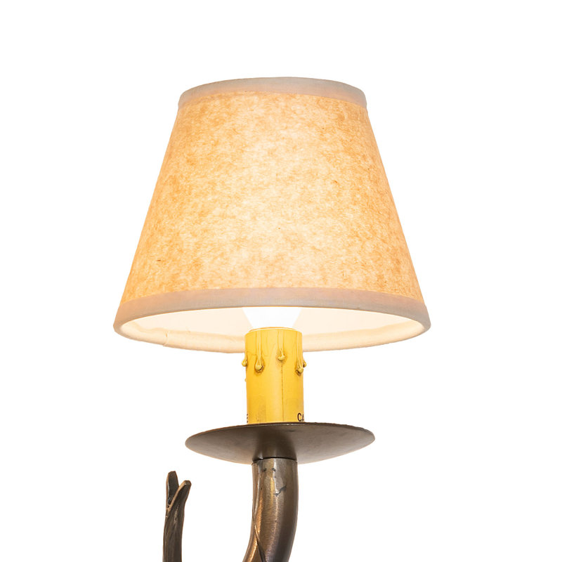 12" Wide 2 Light Right Wall Sconce