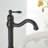 Waterfall Single Hole Single-Handle Vessel Bathroom Faucet-107558221