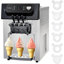 2200W Commercial Ice Cream Machine, 2+1 Flavors Soft Serve Ice Cream Maker