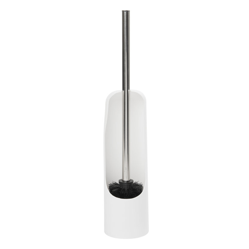 Umbra Plastic Toilet Brush And Holder, Black