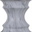 Tables de bout d'extérieur en ciment pour patio, table d'appoint de jardin en faux terrazzo, petite table d'appoint ronde moderne pour l'extérieur, tabouret de jardin en souche d'arbre pour l'intérieur et l'extérieur