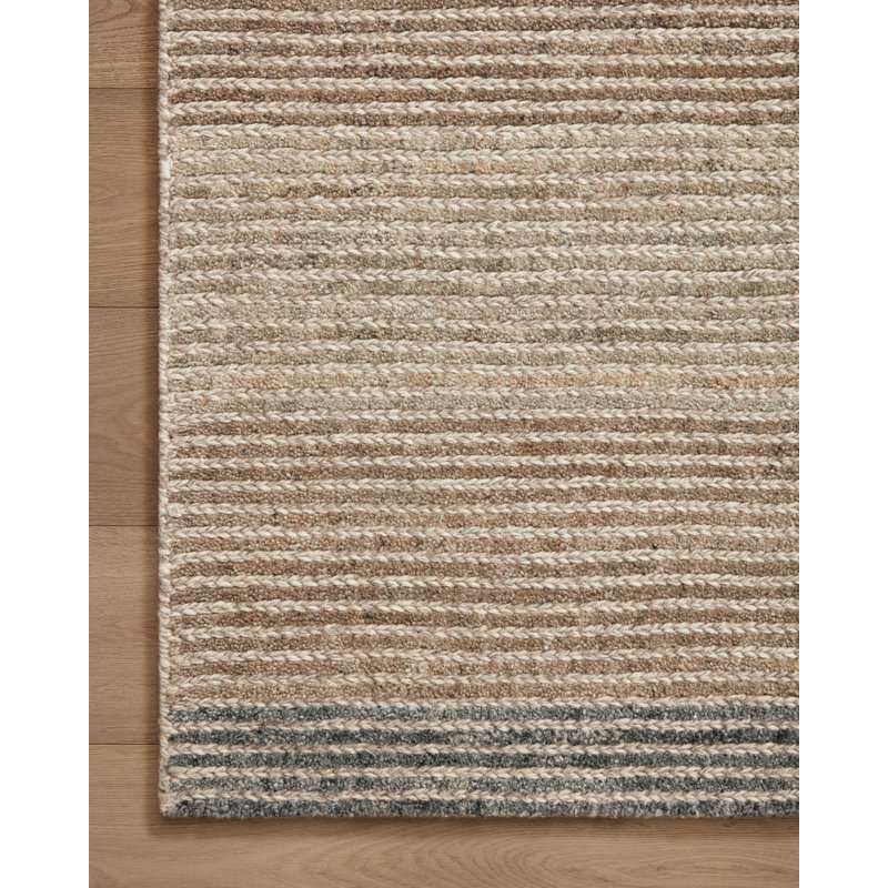 Breelee Wool Abstract Indoor Rug, Rectangle 2'3" x 3'9"
