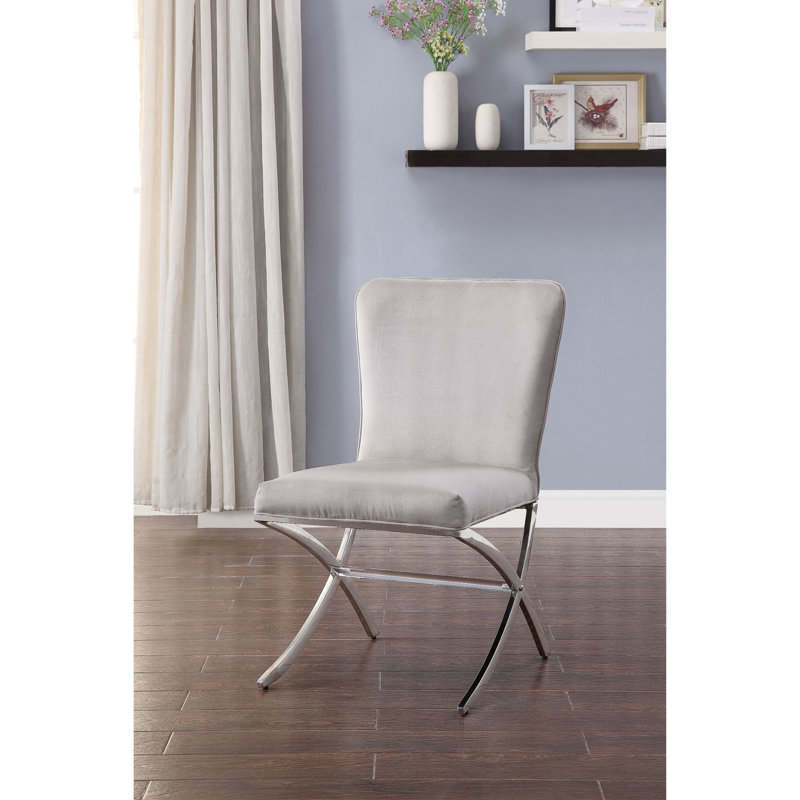 Chaise d'appoint en métal Mayreni