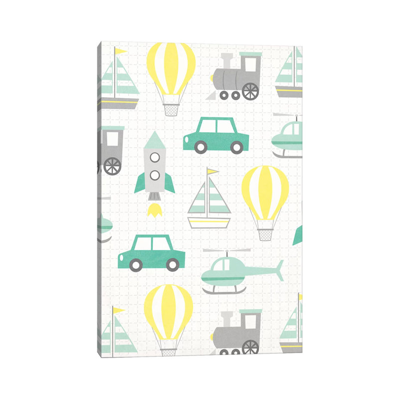 Away We Go II by Gail Veillette - Wrapped Canvas Painting, 101.6 cm H x 66.04 cm W x 3.175 cm D