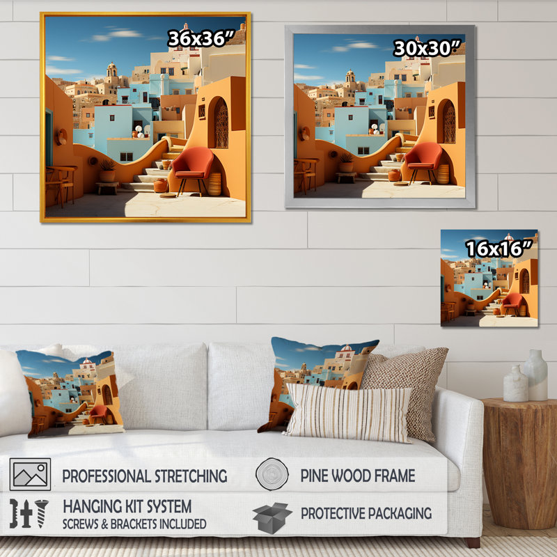 «Islam Medina Pop Art», impression, Toile tendue, H 30 po x l 30 po x P 1 po