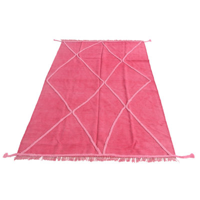 Tapis rose Odea