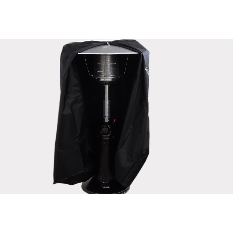 Arlmont & Co. Michalski 24'' W x 12'' D Patio Heater Cover, Black